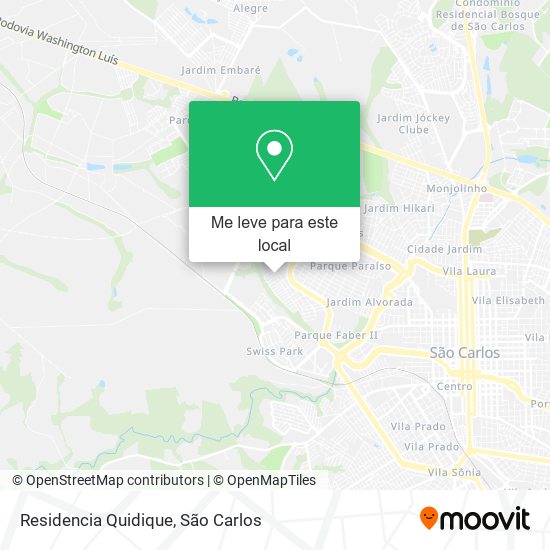 Residencia Quidique mapa