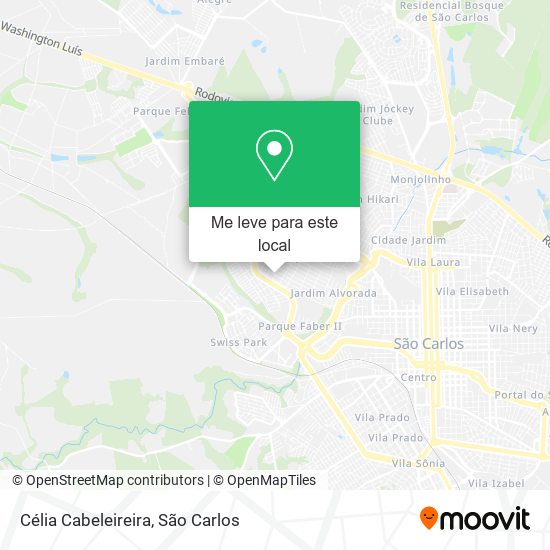 Célia Cabeleireira mapa