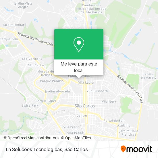 Ln Solucoes Tecnologicas mapa