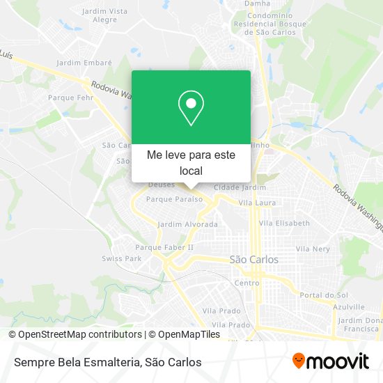 Sempre Bela Esmalteria mapa