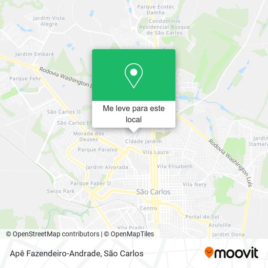 Apê Fazendeiro-Andrade mapa