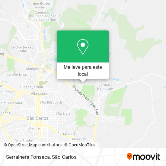 Serralhera Fonseca mapa