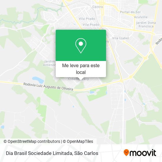 Dia Brasil Sociedade Limitada mapa