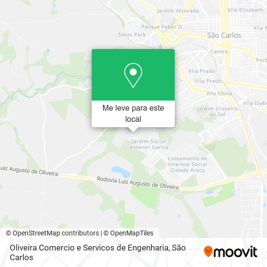 Oliveira Comercio e Servicos de Engenharia mapa