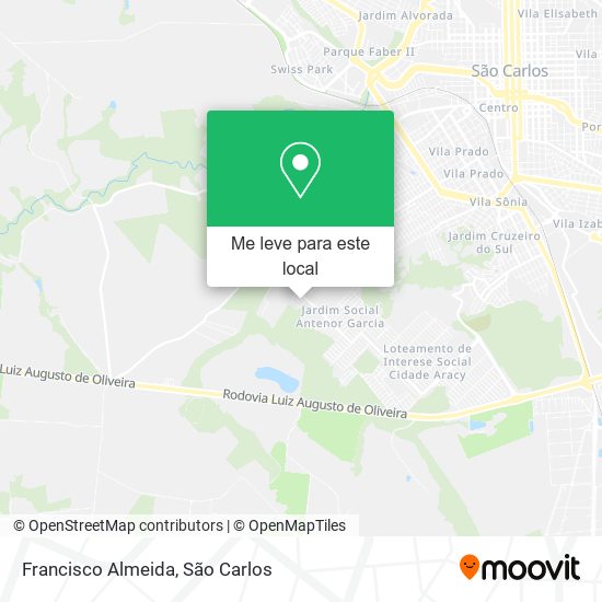 Francisco Almeida mapa