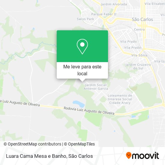 Luara Cama Mesa e Banho mapa