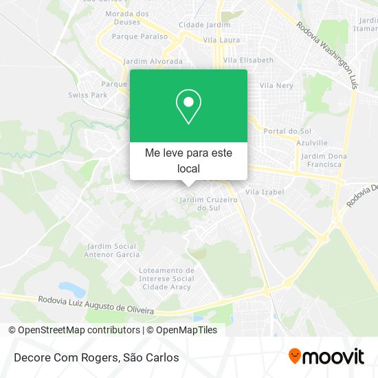 Decore Com Rogers mapa