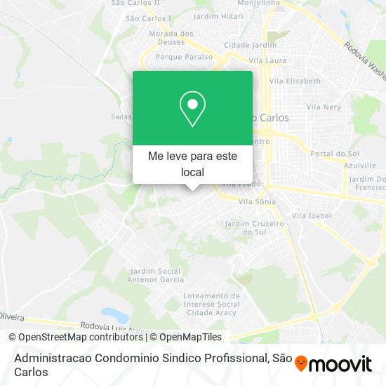 Administracao Condominio Sindico Profissional mapa