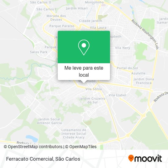 Ferracato Comercial mapa