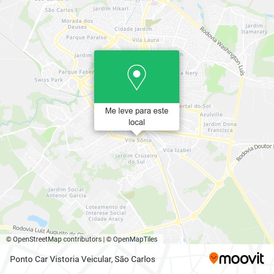 Ponto Car Vistoria Veicular mapa