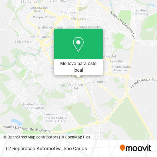 I 2 Reparacao Automotiva mapa