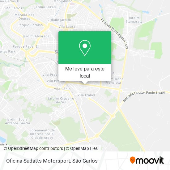 Oficina Sudatts Motorsport mapa