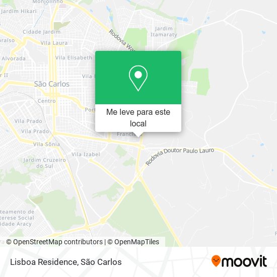 Lisboa Residence mapa