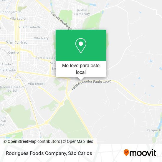 Rodrigues Foods Company mapa