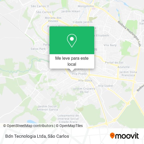 Bdn Tecnologia Ltda mapa