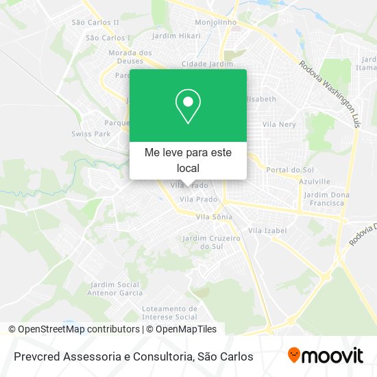 Prevcred Assessoria e Consultoria mapa