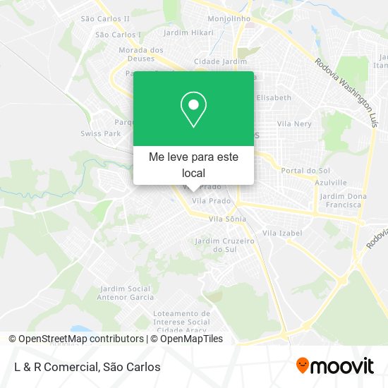 L & R Comercial mapa