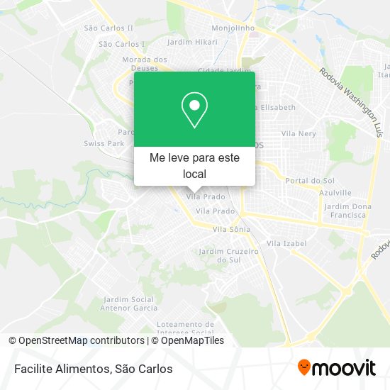 Facilite Alimentos mapa
