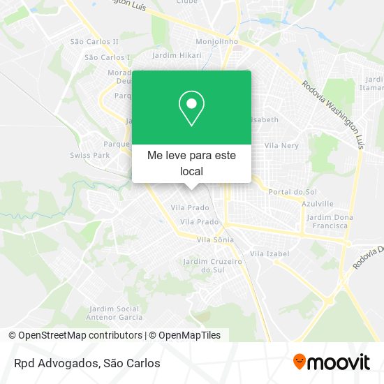 Rpd Advogados mapa