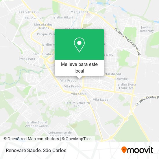 Renovare Saude mapa
