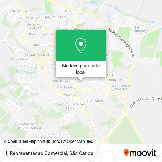 Ij Representacao Comercial mapa