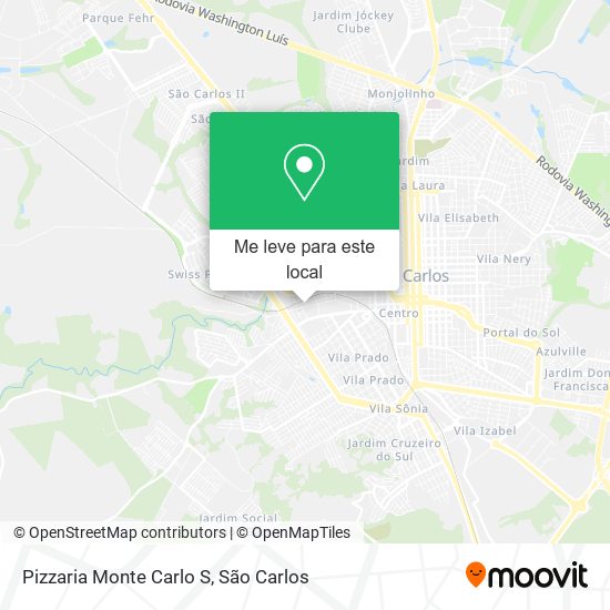 Pizzaria Monte Carlo S mapa