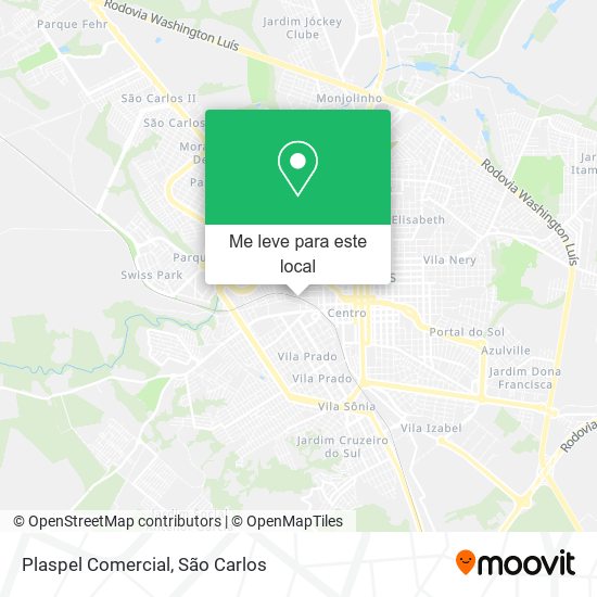 Plaspel Comercial mapa