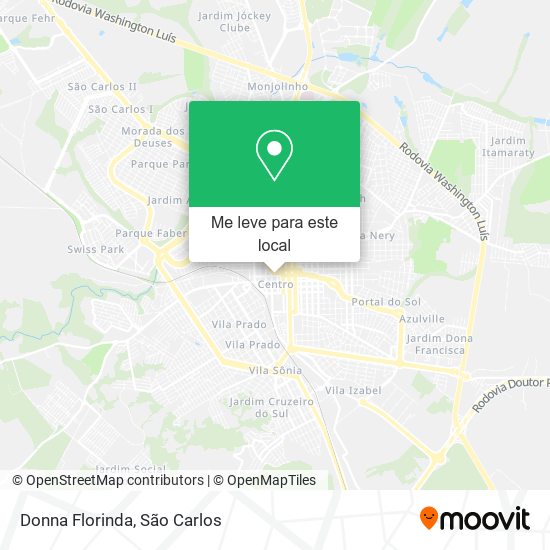 Donna Florinda mapa