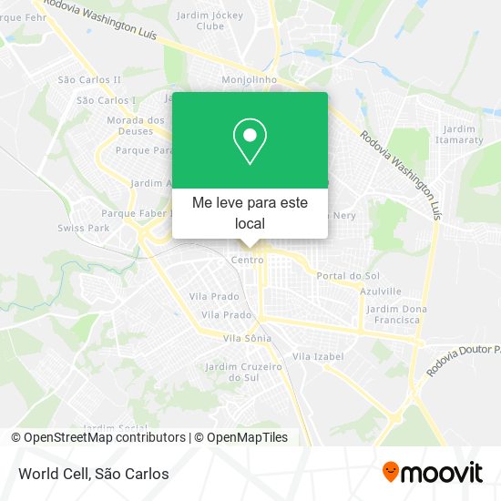 World Cell mapa