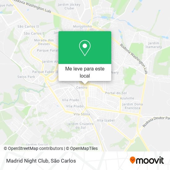 Madrid Night Club mapa