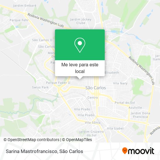 Sarina Mastrofrancisco mapa
