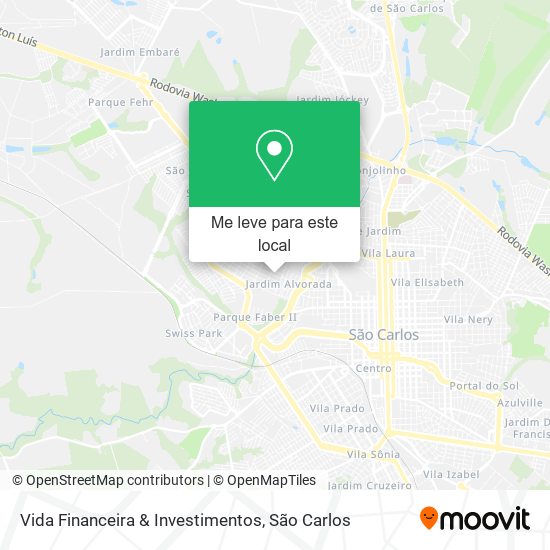 Vida Financeira & Investimentos mapa