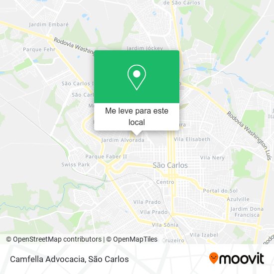 Camfella Advocacia mapa