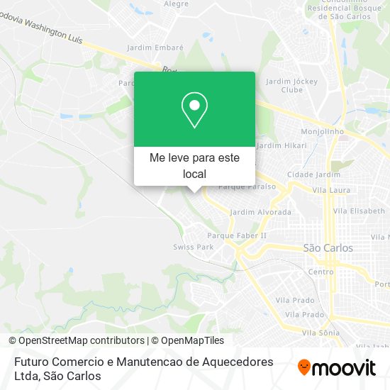Futuro Comercio e Manutencao de Aquecedores Ltda mapa