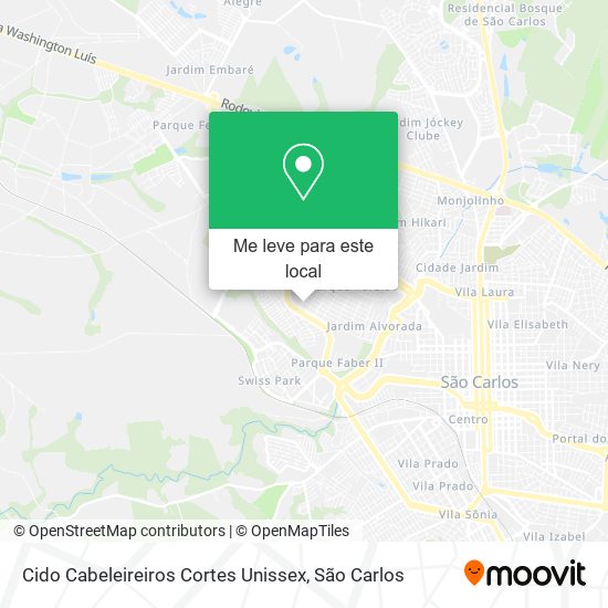 Cido Cabeleireiros Cortes Unissex mapa