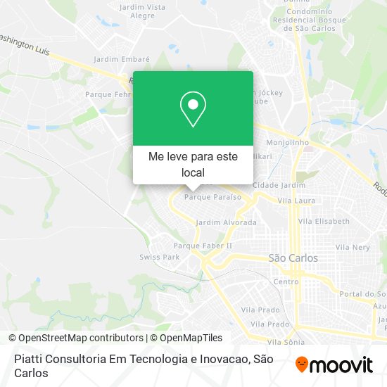 Piatti Consultoria Em Tecnologia e Inovacao mapa