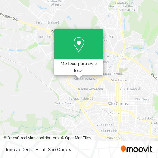Innova Decor Print mapa