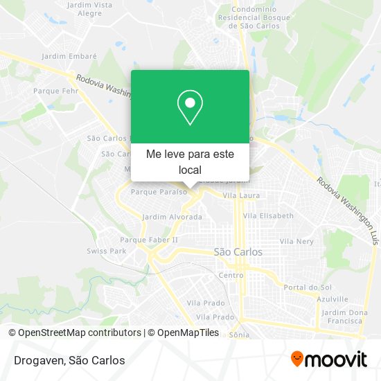 Drogaven mapa