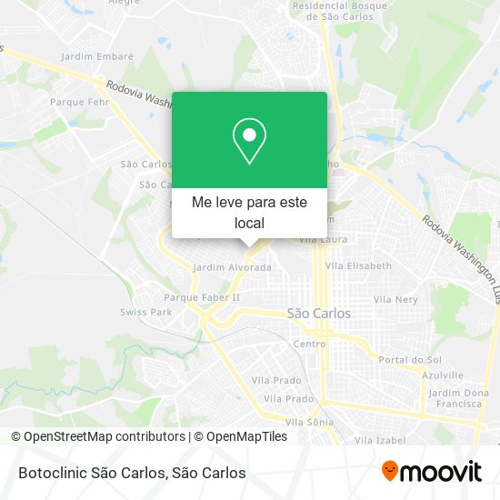 Botoclinic São Carlos mapa