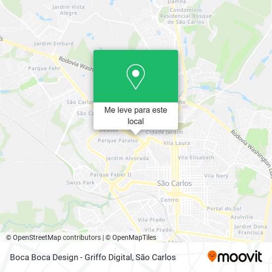 Boca Boca Design - Griffo Digital mapa
