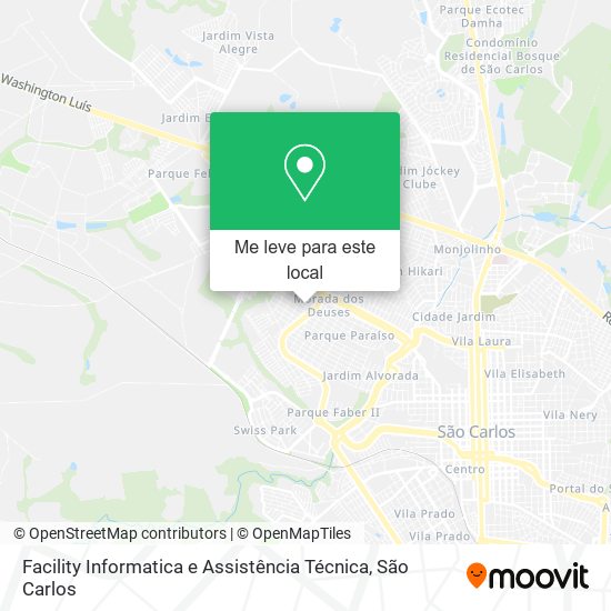 Facility Informatica e Assistência Técnica mapa