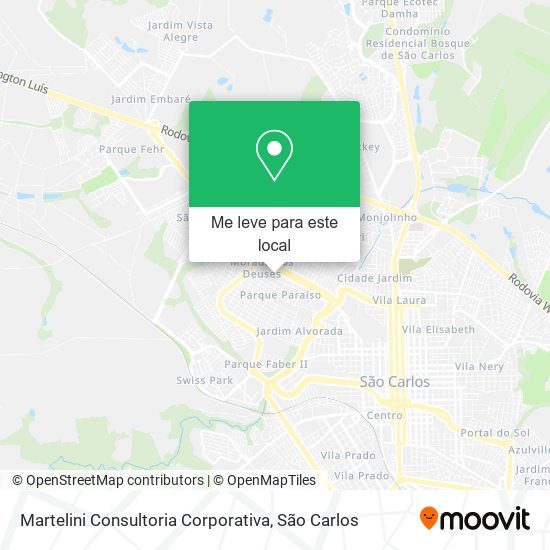 Martelini Consultoria Corporativa mapa