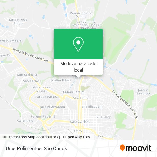 Uras Polimentos mapa