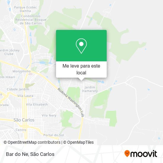 Bar do Ne mapa