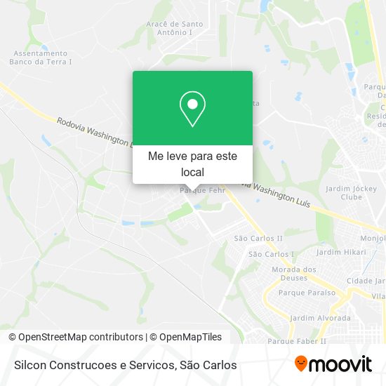 Silcon Construcoes e Servicos mapa