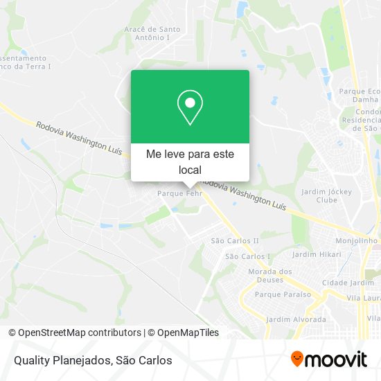Quality Planejados mapa