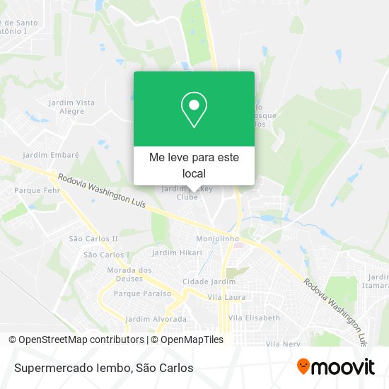 Supermercado Iembo mapa