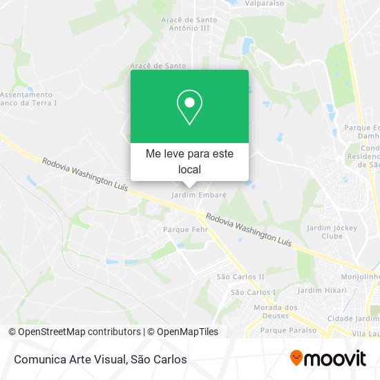 Comunica Arte Visual mapa