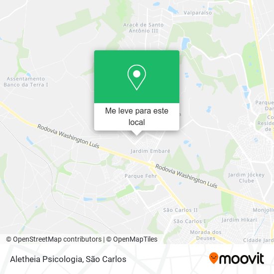 Aletheia Psicologia mapa