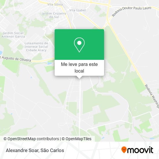 Alexandre Soar mapa
